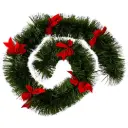 Garland with Bows Red 9ft