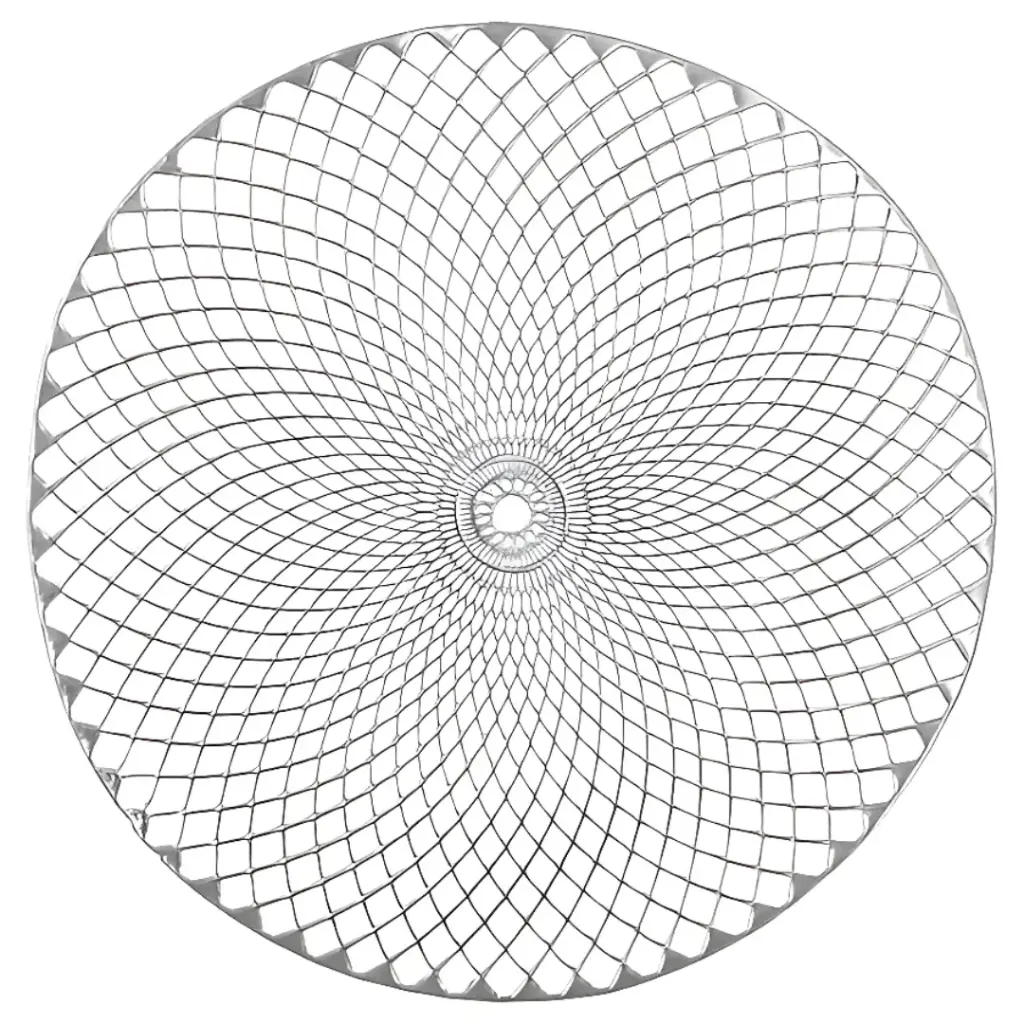Net Placemat Silver 15in
