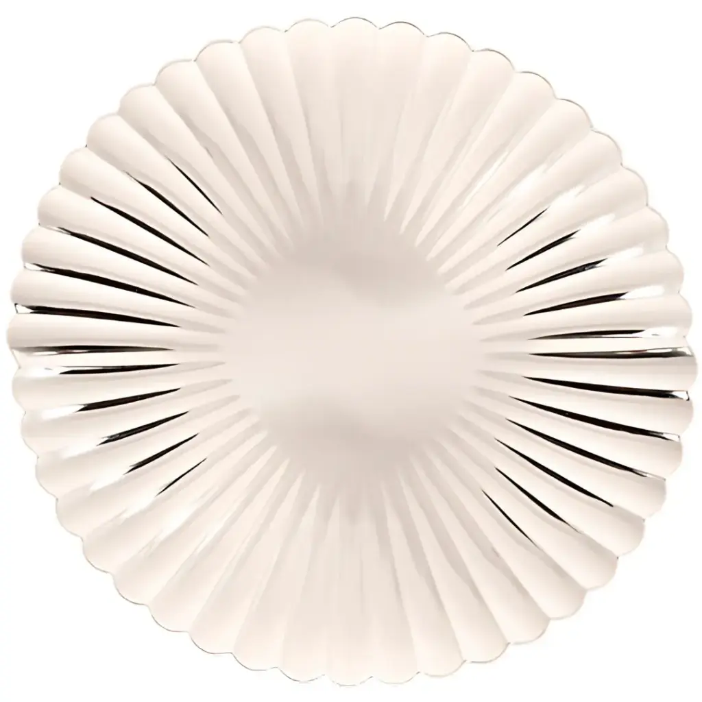 Shell Design Charger Silver 13in