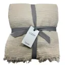 Loom Throw Natural 50x70in