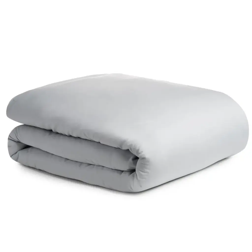 Classico Queen Duvet Set Silver