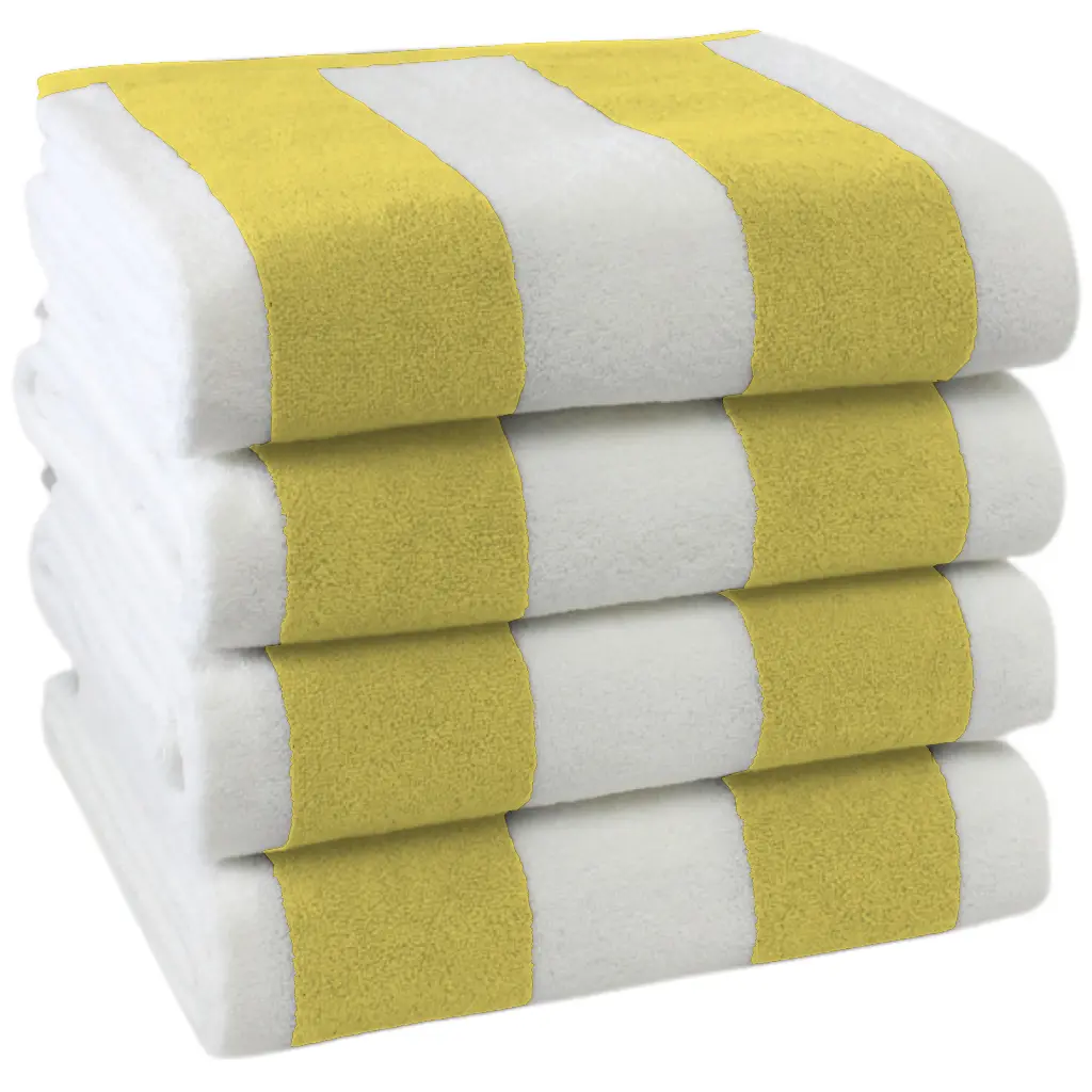 Beach Club Towel Lemon