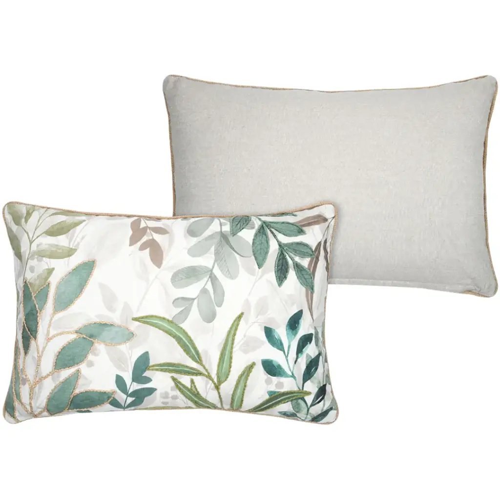 Ombrage Bolster Green 16x24in