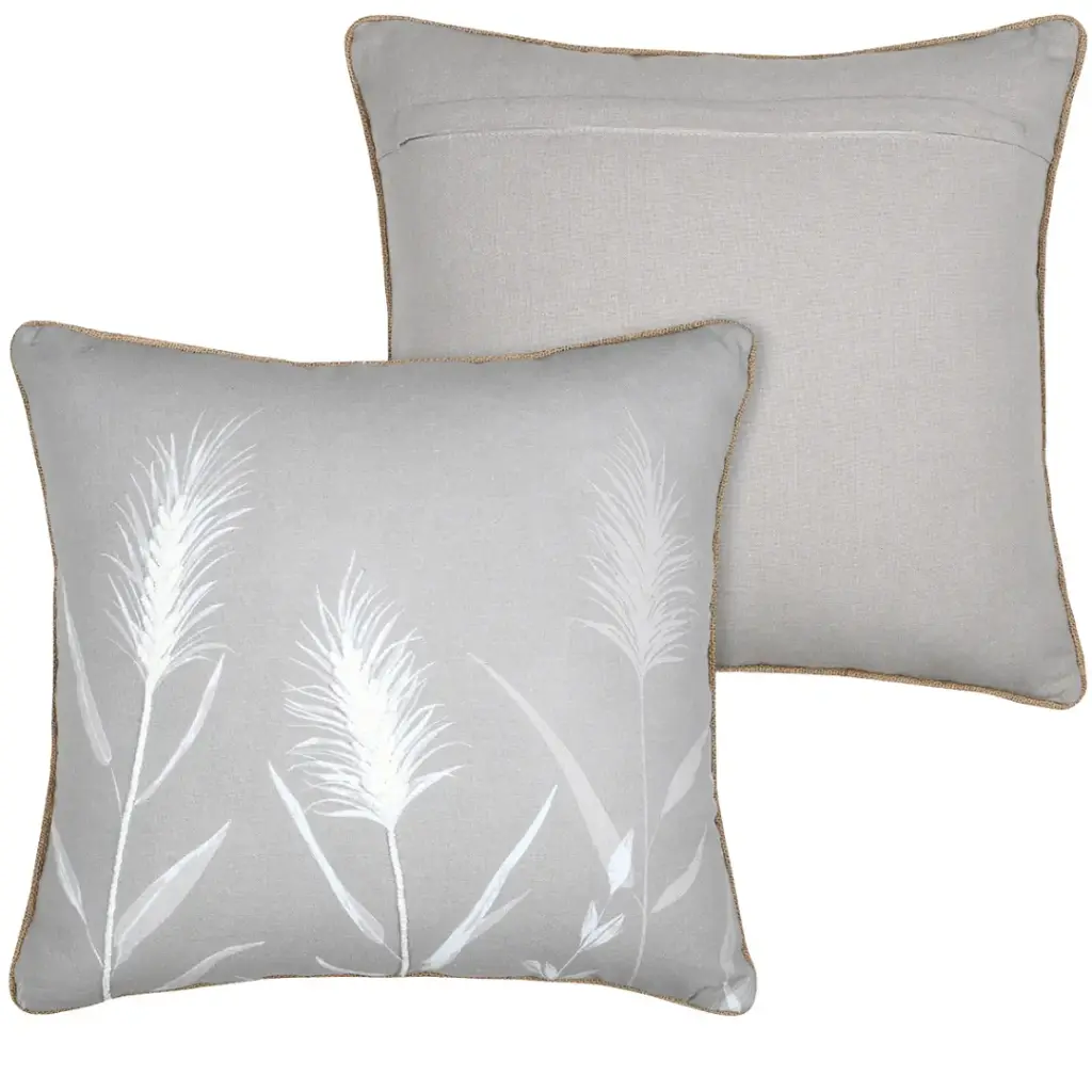 Pampas Pillow Linen 18x18in