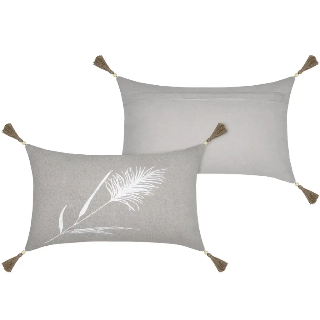 Pampas Pillow Linen 12x20in
