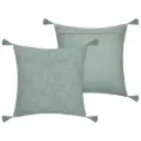 Shanna Pillow Teal 20x20in