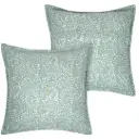 Shanna Pillow Sage 18x18in