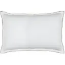 Helios Bolster Pillow White 16x24in