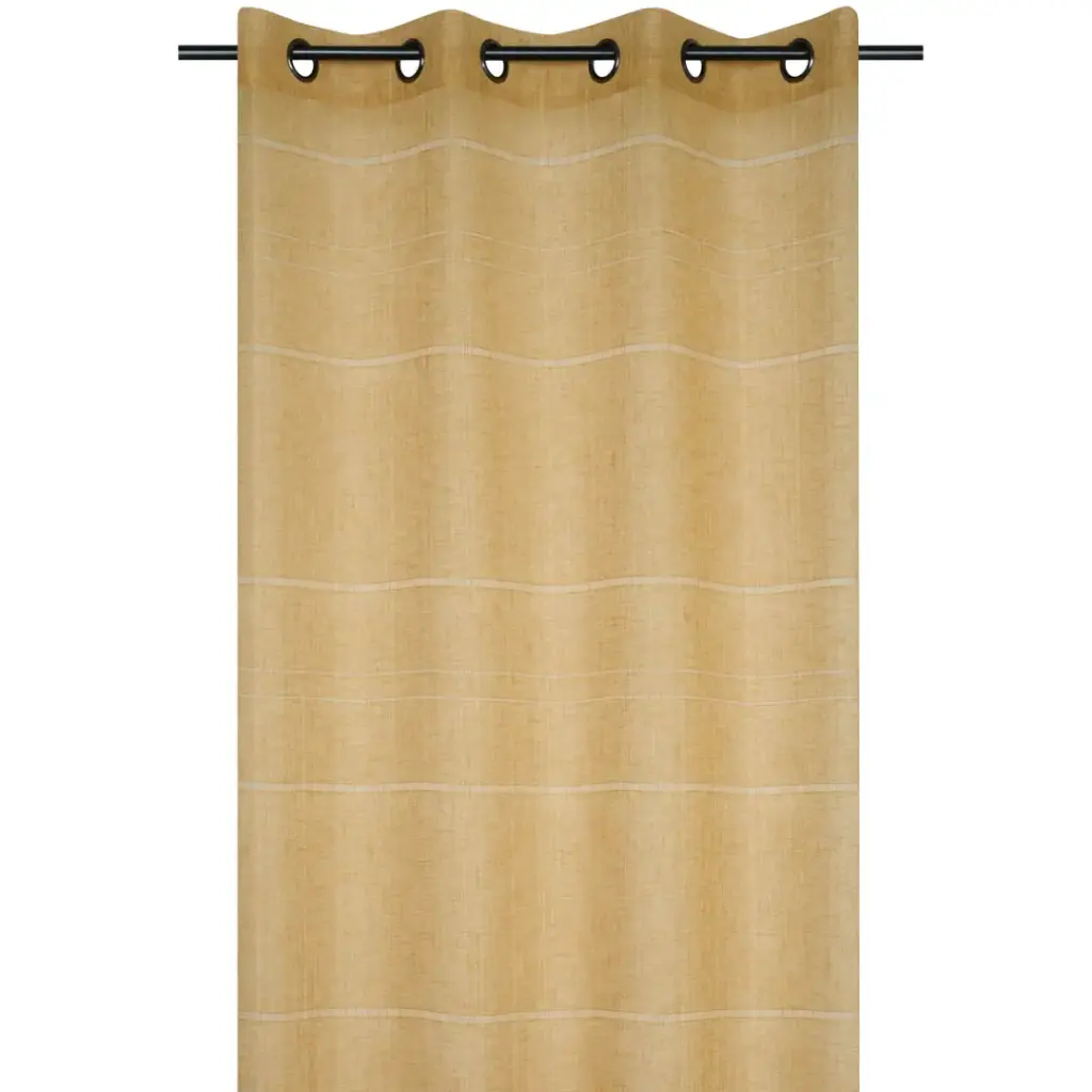 Tessa Sheer Panel Curry 102in