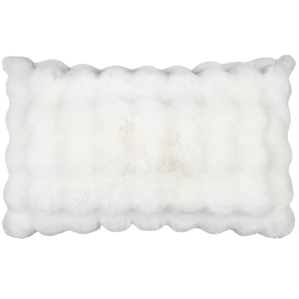 Nebraska Bolster Pillow Ecru 20x32in