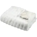 Nebraska Bed Throw Ecru 71x87in