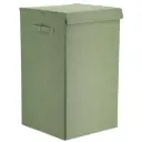 Folding Laundry Basket Sage 73.5L