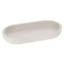 Sleek Oval Tray Ivory