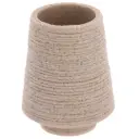 Stone Look Resin Tumbler Beige