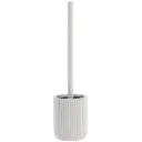 Stripes Resin Toilet Brush White