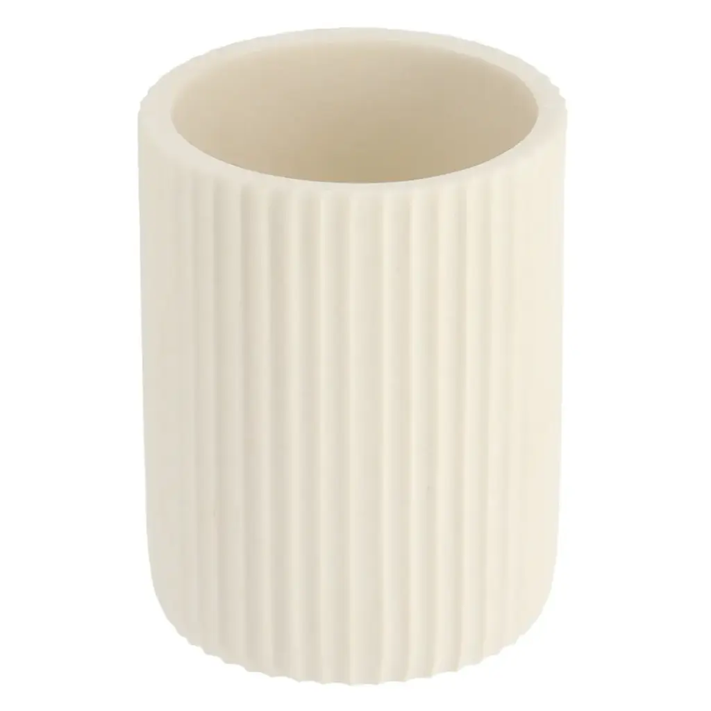 Stripes Resin Tumbler White