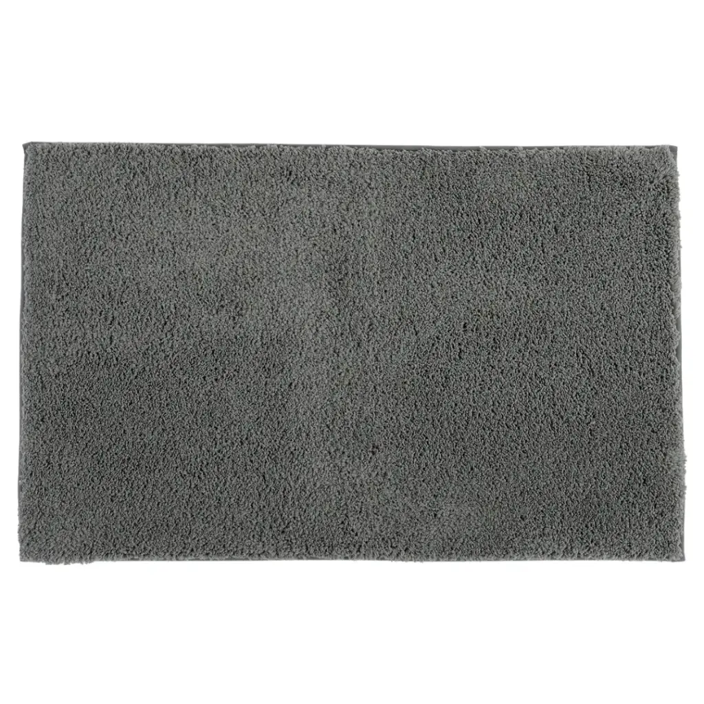 Tufted Bathmat Grey 20x32in