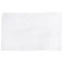 Tufted Bathmat White 20x32in