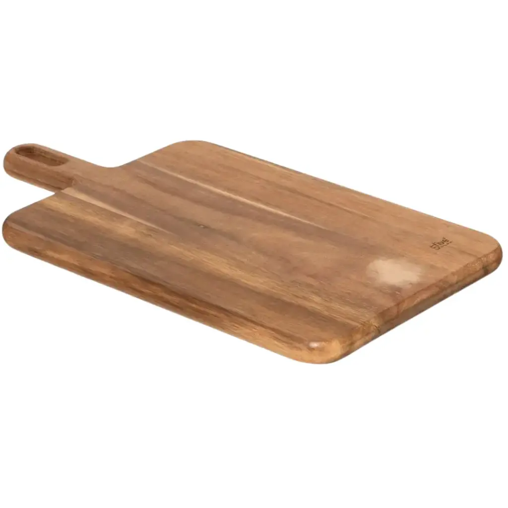 Acacia Cutting Board with Handle18x10in