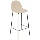 Vladi Barstool Beige Boucle