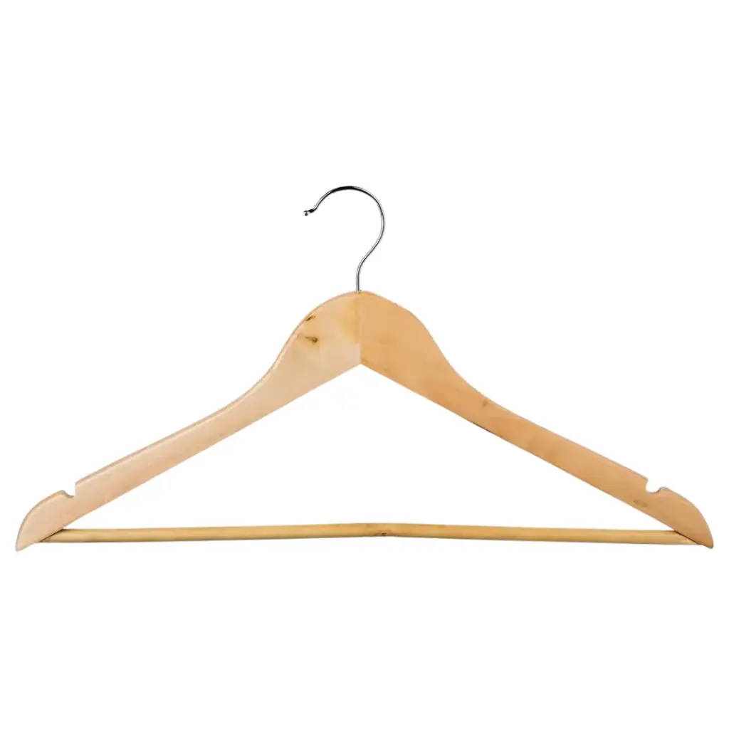 Wood Hanger 4pc