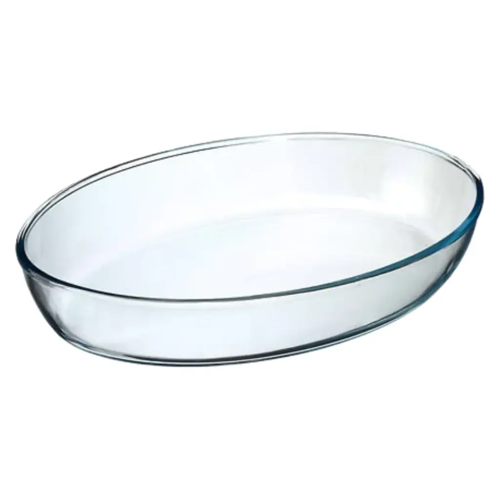 Glass Baking Dish Oval 14x10in