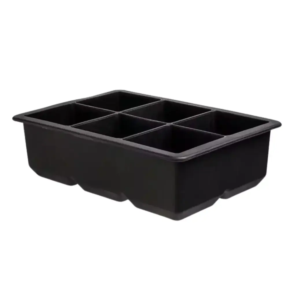 Silicone Ice Cube Tray Black