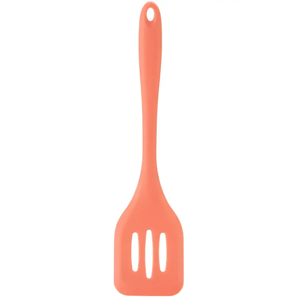 Silicone Slotted Turner Coral