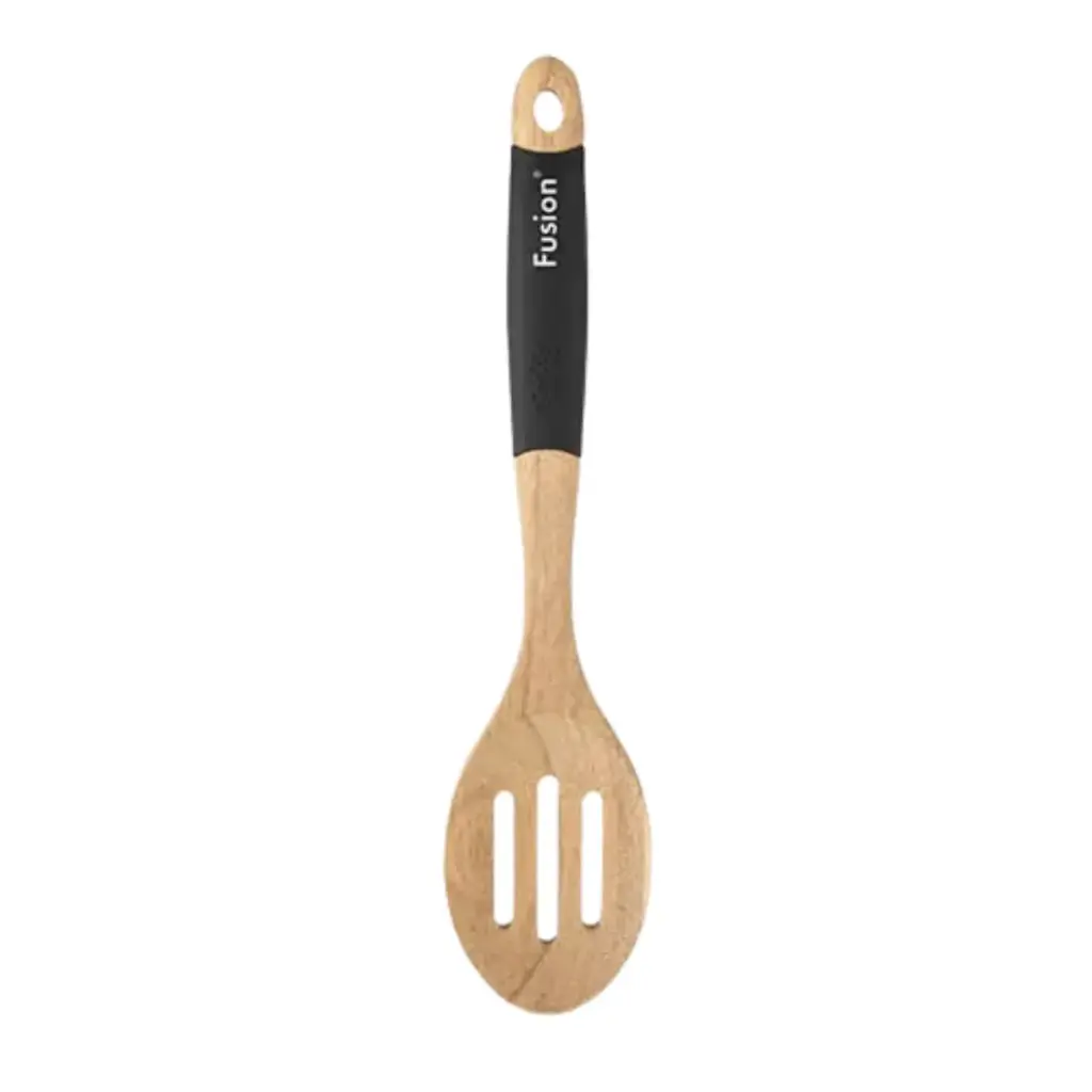 Acacia Wood Slotted Spoon