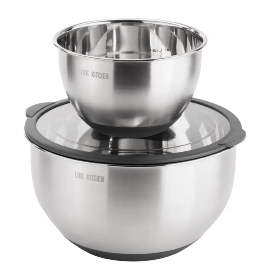 Stainless Steel Mixing Bowls 2pc