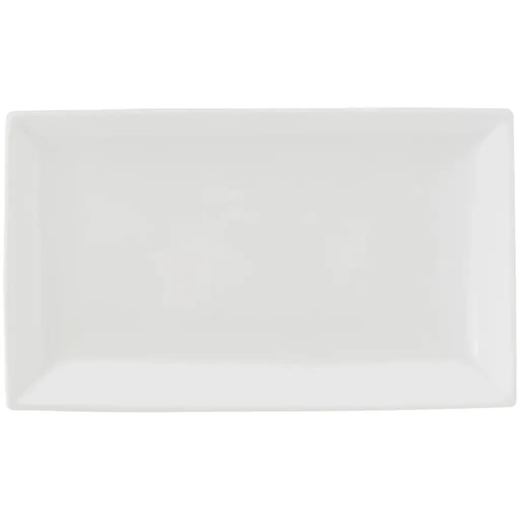 Serving Platter White 11x6in