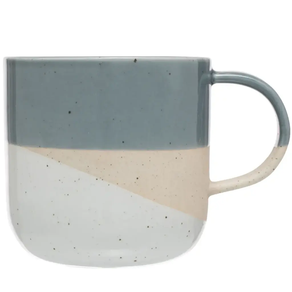 Layered Dip Mug Blue
