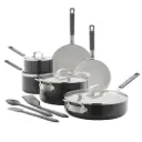 Greenpan Bobby Flay Professional Ceramic Cookware Set Graphite 13pc