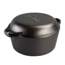 Lodge Double Dutch Oven 5Qt