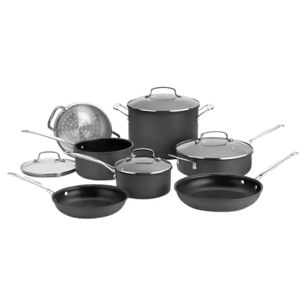 Cuisinart Chef's Classic Hard Anodized Cookware Set 11pc