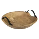 Wild Mango Wood Bowl with Handles