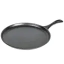 Lodge Round Seasoned Cast Iron Griddle 