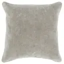 SLD Heirloom Velvet Pillow Silver 22in