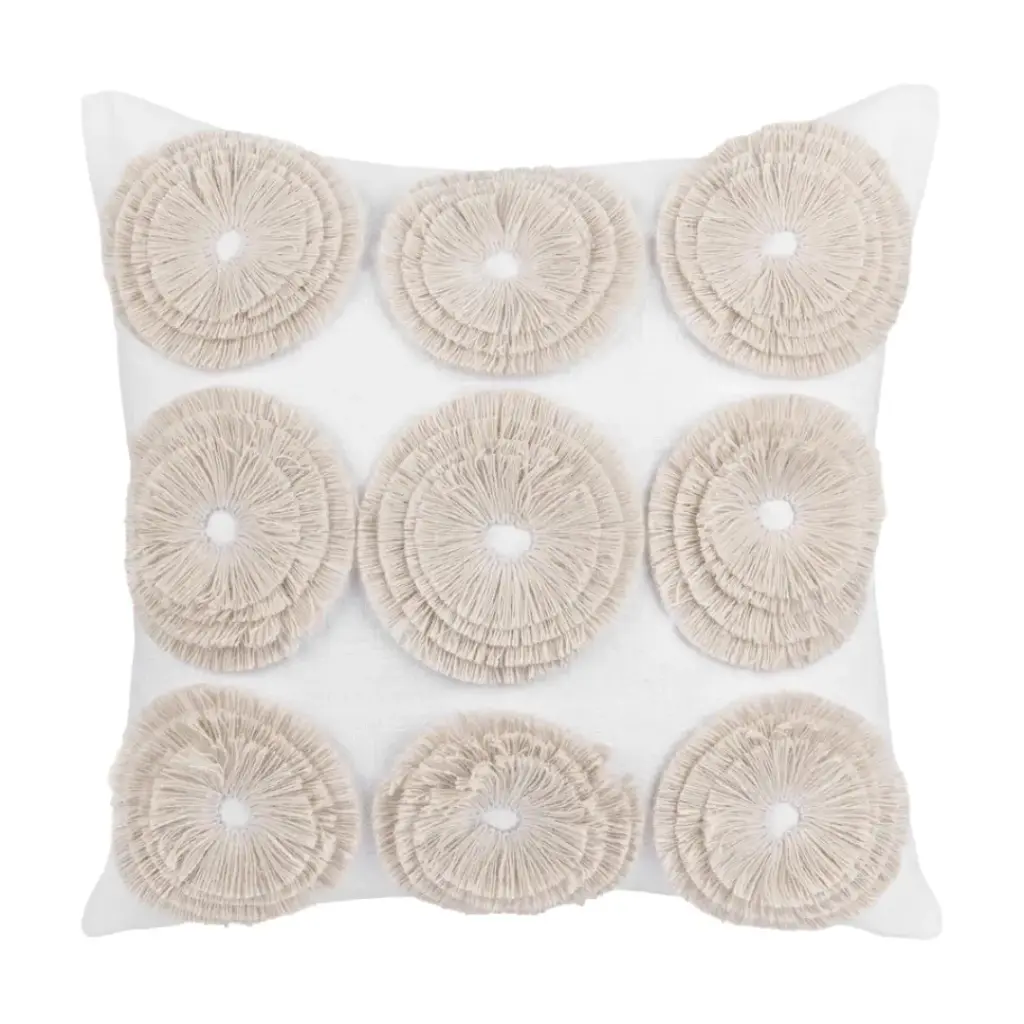 TQ Halston Pillow Ivory 22in