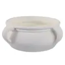 Sea Salt & Bergamot Bowl Candle White 53oz