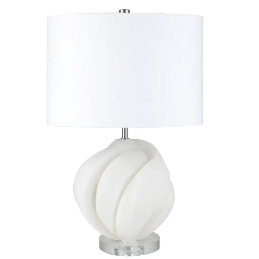 Goshen Quartz Table Lamp 21in