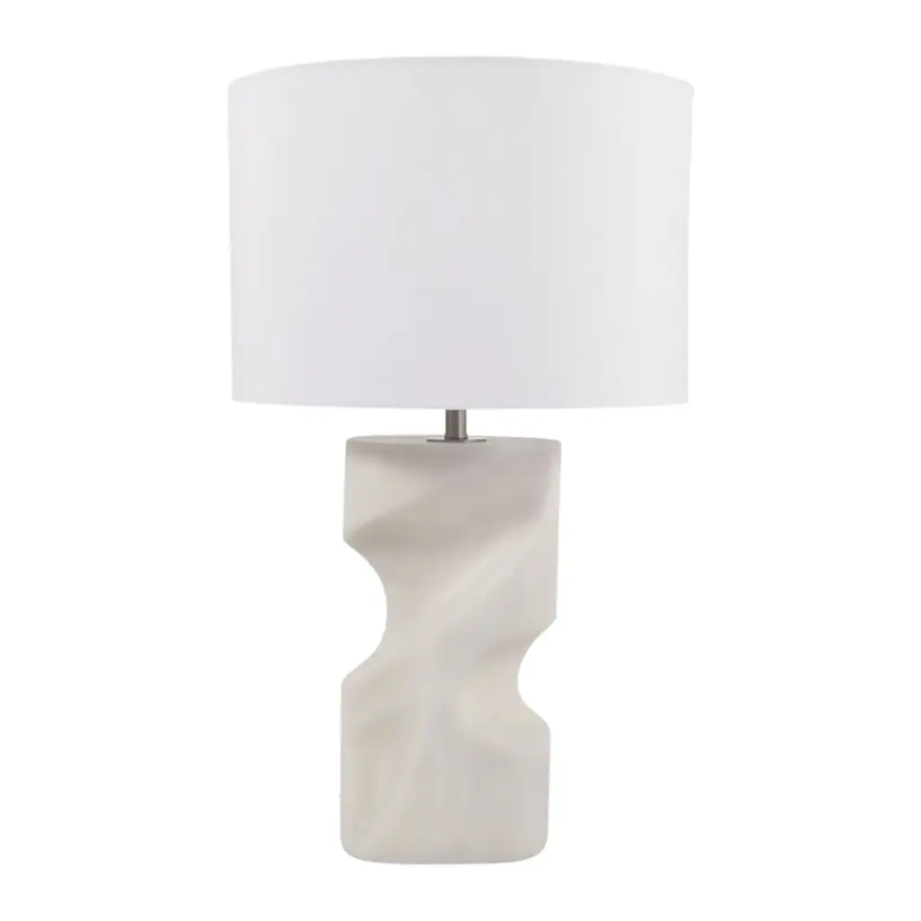 Laramie Quartz Table Lamp 25in