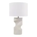 Laramie Quartz Table Lamp 25in