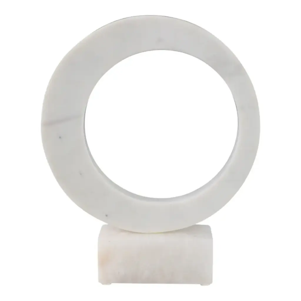 Vero Alabaster and Marble Statuary 12in