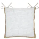Josepha Chair Pad White 15in