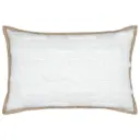 Josepha Pillow Ecru 16x24in