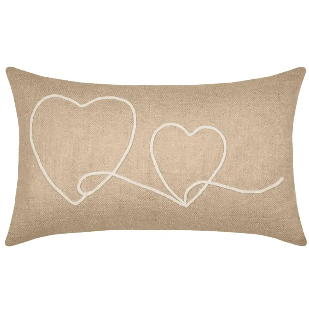 Josepha Pillow Jute 14x24in