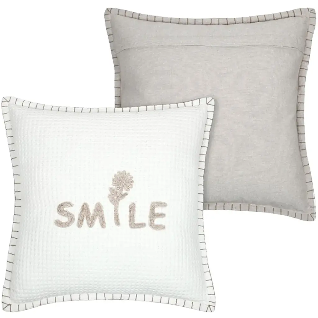 Ombrage Pillow White 18in