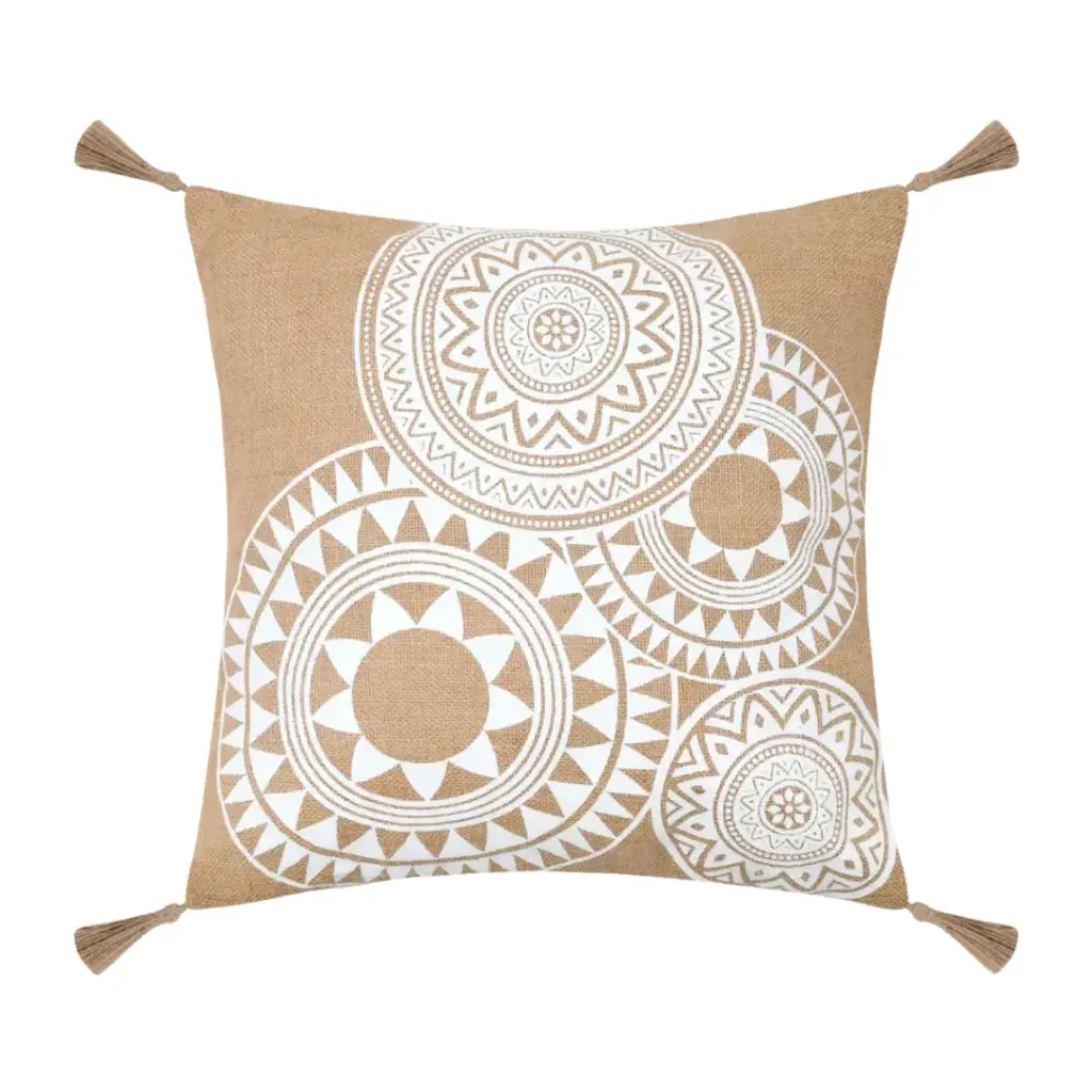 Mekong Pillow Jute 18in