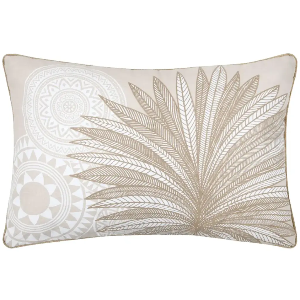 Mekong Pillow Natural 16x24in